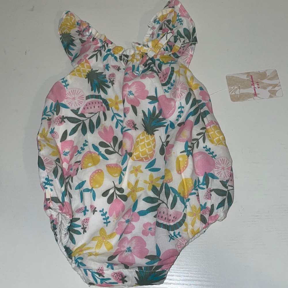 NWT Tommy Bahama baby girl onesie